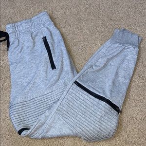 Grey joggers